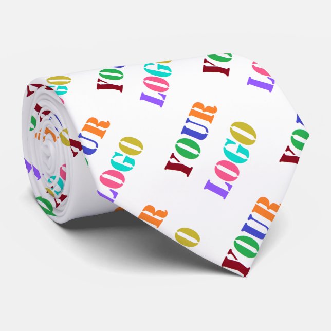 Logo personnalisé Cravate de promotion (Roulé)