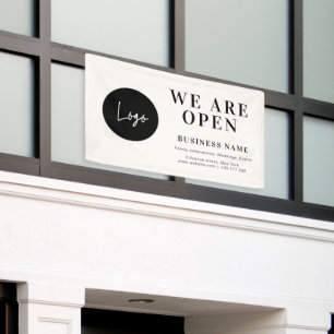 logo personnalisé détail business shop bannière