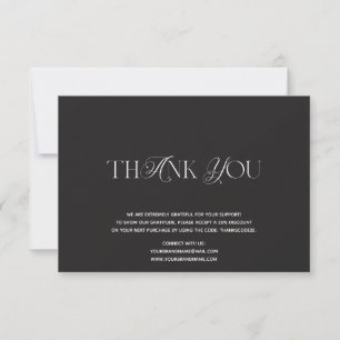 Logo personnalisé Entreprise Merci