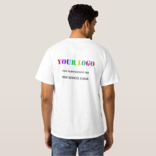 Logo personnalisé et T-shirt promotionnel de la so