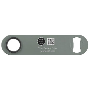 Logo personnalisé minimaliste moderne Sage vert QR