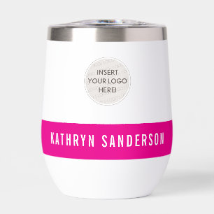 LOGO PERSONNALISÉ moderne minimaliste chic rose vi