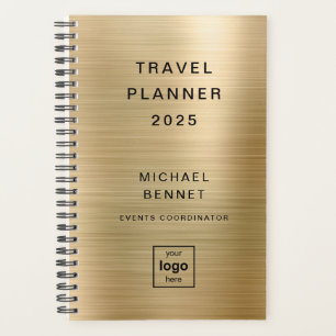 Logo personnalisé Monogramme Gold Travel
