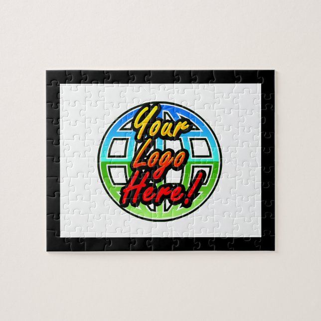 Logo personnalisé ou puzzle cadeau photo (Horizontal)
