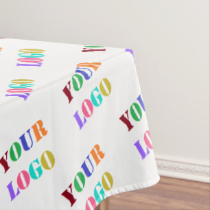 Logo Personnalisé Photo Nappe - Société promotionn