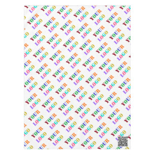 Logo Personnalisé Photo promotionnelle Nappe d'aff