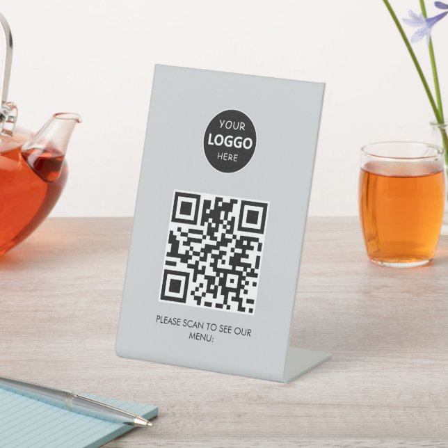 Logo personnalisé sans contact Panneau moderne Pié (In SItu)