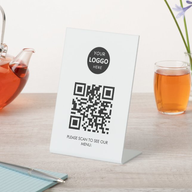 Logo personnalisé sans contact Panneau moderne Pié (In SItu)