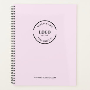 Logo Personnalisé Simple Rose Minimaliste