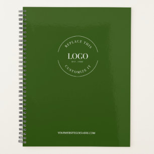 Logo personnalisé site Web Simple Branded Green