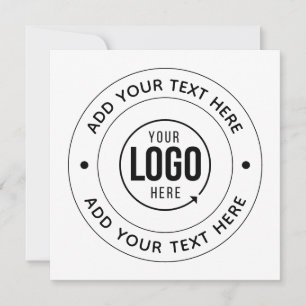 Logo personnalisé & texte personnalisé pour événem