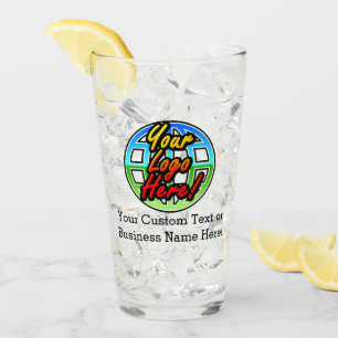 Logo personnalisé Verre à boire Aucune quantité