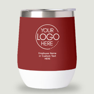 Logo Personnalisé Voyage Vin Tumbler avec couvercl