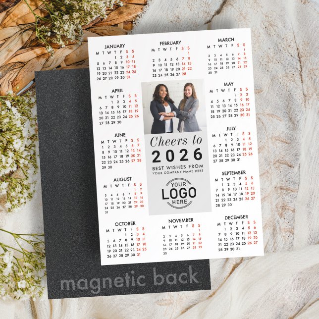 Logo Photo Calendrier moderne Carte magnétique 202 (Créateur téléchargé)