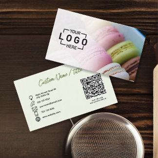 Logo photo Code QR Carte de visite