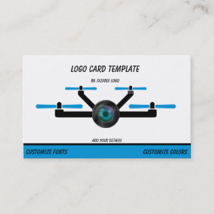Logo Photographie Drone Carte de visite