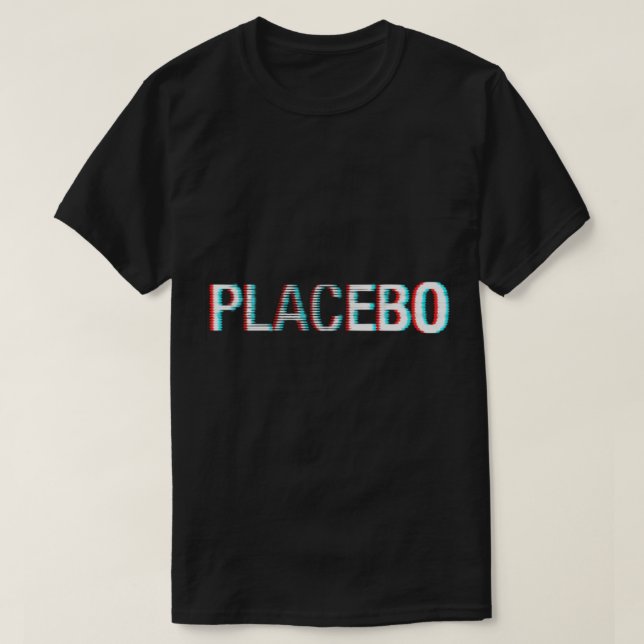 Logo Placebo Glitch Classic T-Shirt (Design devant)