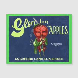 Logo Pommes Glen Ian Vintage, Hooper, Washington, 
