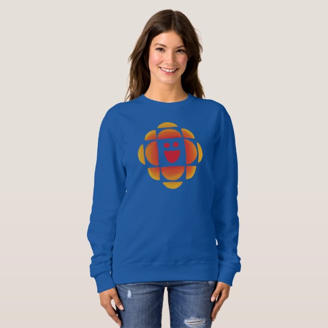 Logo pour enfants de CBC Sweatshirt féminine (Devant entier)
