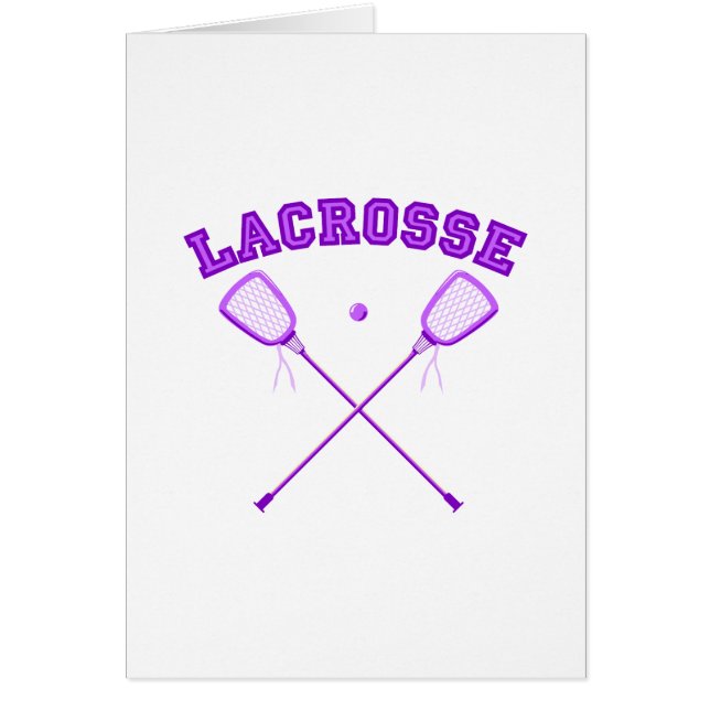 Logo pourpre de lacrosse (Devant)