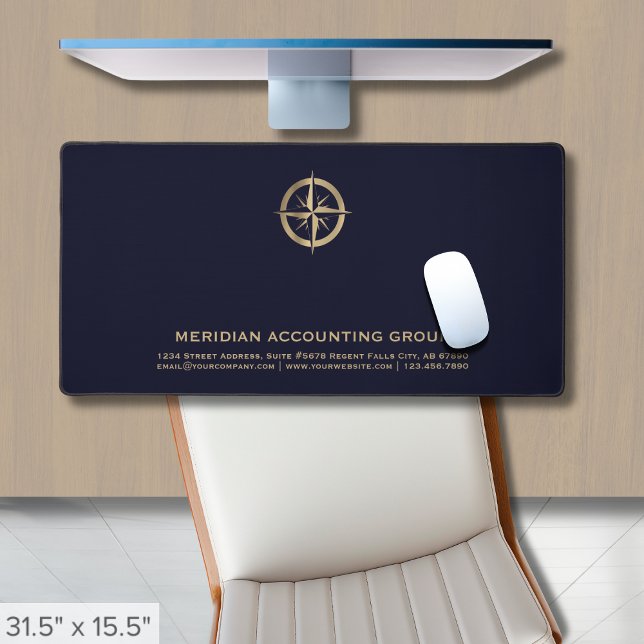Logo professionnel Marine Blue Gold (Créateur téléchargé)