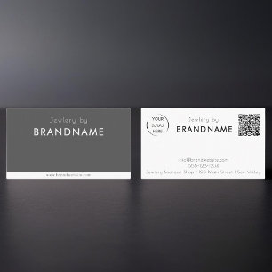 Logo professionnel personnalisé Carte de visite de