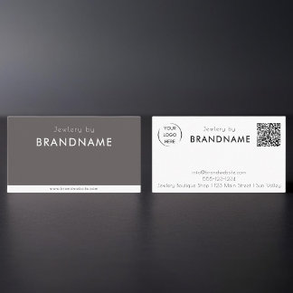 Logo professionnel personnalisé Carte de visite de