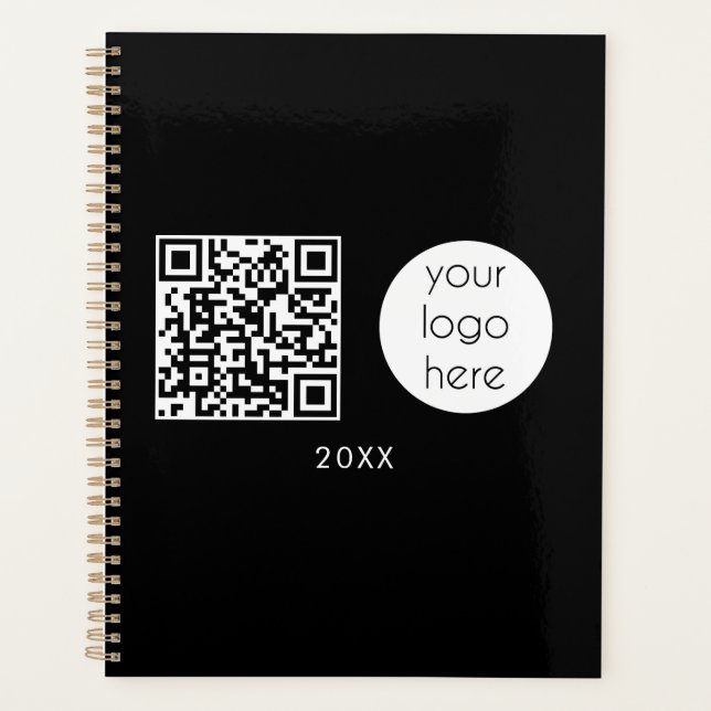 Logo professionnel QR Code et texte (Devant)