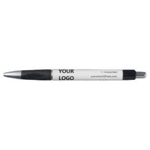 Logo promotionnel personnalisé et stylo texte