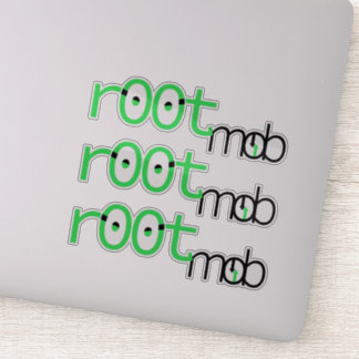 Logo r00tmob autocollants v2