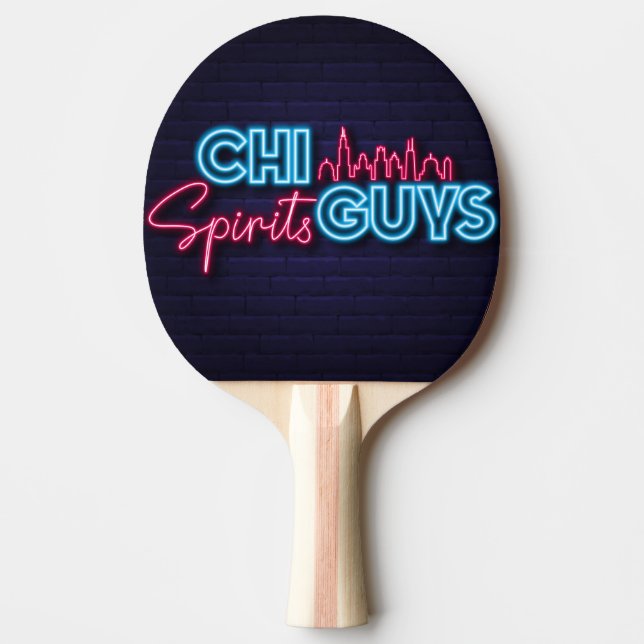 Logo Raquette de Ping Pong (Devant)