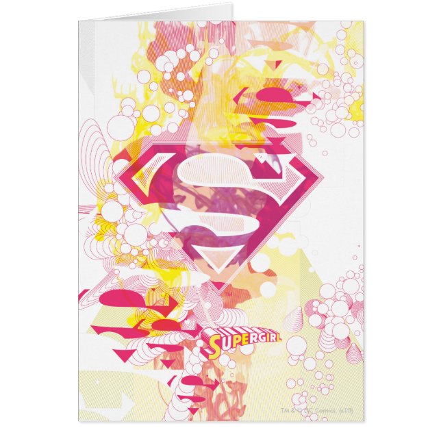 Logo Retro Supergirl (Devant)