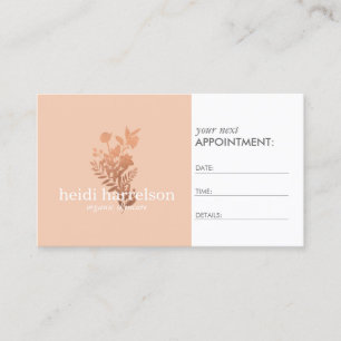 Logo rose Gold Floral sur rendez-vous de pêche