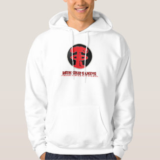 Logo rouge de jeu de poignée de Deth sur le sweat