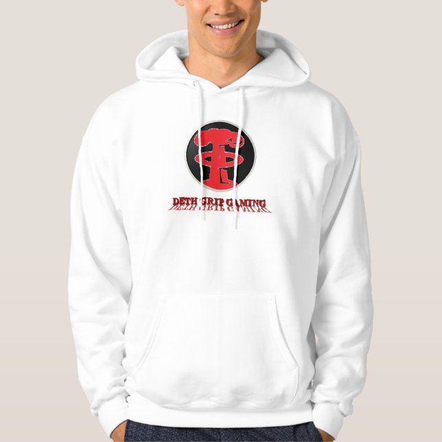 Logo rouge de jeu de poignée de Deth sur le sweat (Devant)