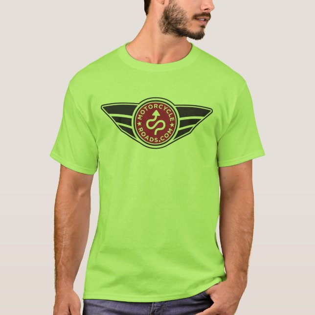 Logo rouge vert en pierre du T-shirt w/basic MCR (Devant)