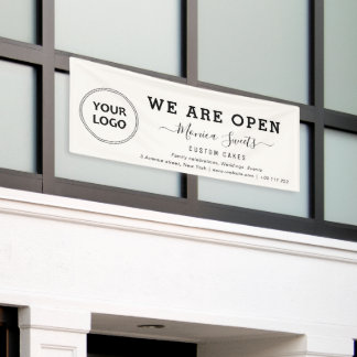 logo simple bannière d'entreprise