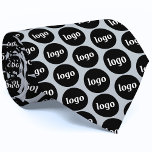Logo simple Cravate d'entreprise<br><div class="desc">Un logo simple pour favoriser la fidélité de la marque et promouvoir votre petite entreprise. Remplacez le logo par le vôtre et modifiez la couleur arrière - plan dans l'outil de conception pour customiser.</div>