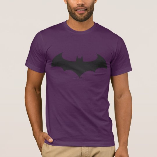 Logo simple de silhouette de batte du symbole | de t-shirt
