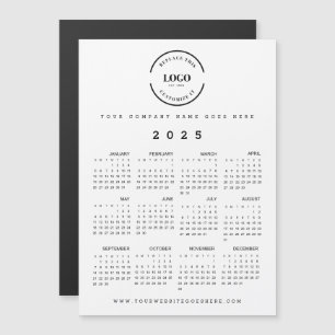 Logo simple grand complet 2025 Calendrier Promotio