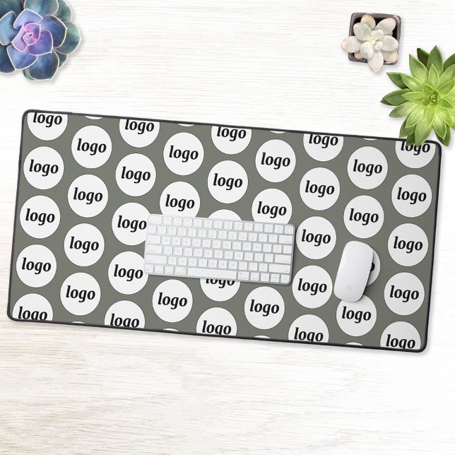 Logo simple Motif de marque commerciale promotion (Logo pattern business branding promotional desk mat)