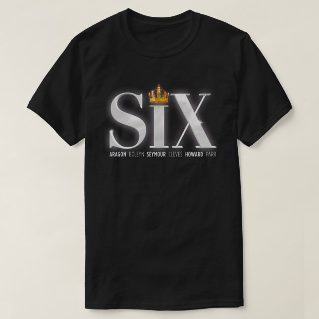 Logo SIX Le T-shirt classique musical (Design devant)