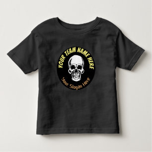 Logo Skull personnalisé e-Sport Team Sign T-Shirt