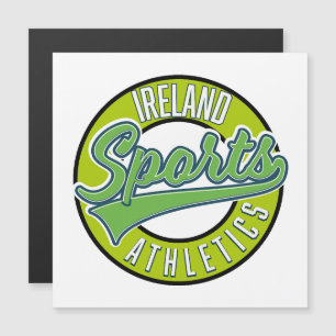 logo sportif athlétique vintage Irlande