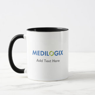Logo standard MEDILOGIX Coffee Mug Ajouter du text