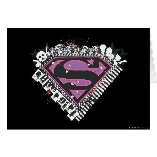 Logo Supergirl Pins (Devant horizontal)