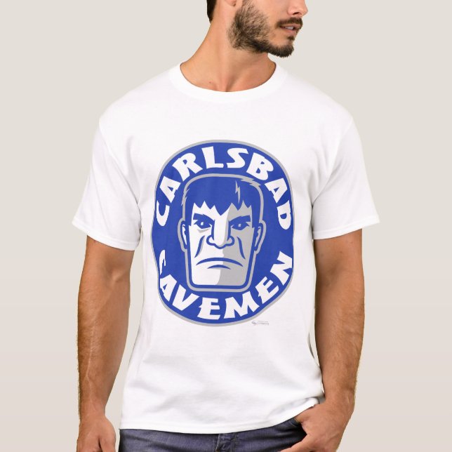 Logo T-Shirt Carlsbad Cavemen (Devant)