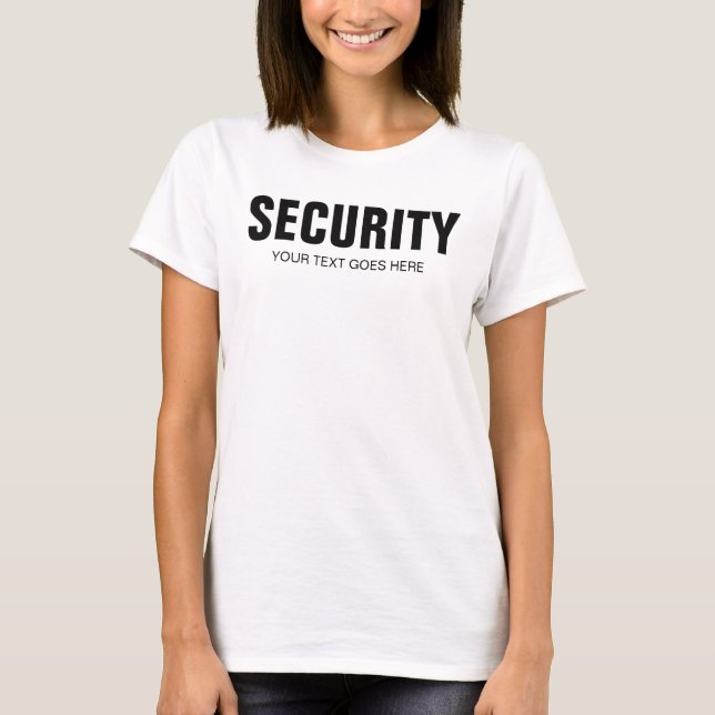 Logo T-Shirt de sécurité pour femmes ici Modèle pe (Devant)
