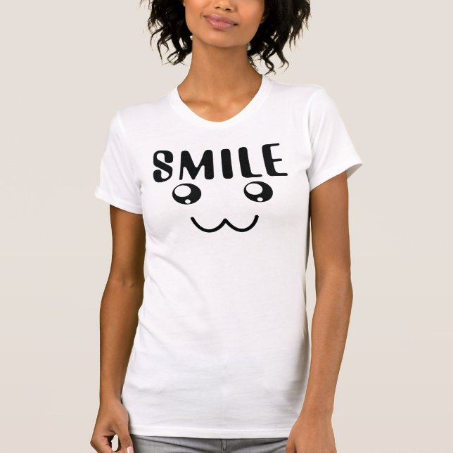 Logo T-Shirt "mignonne sourire" (Devant)