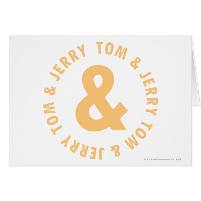 Logo Tom et Jerry Round 6 (Devant horizontal)